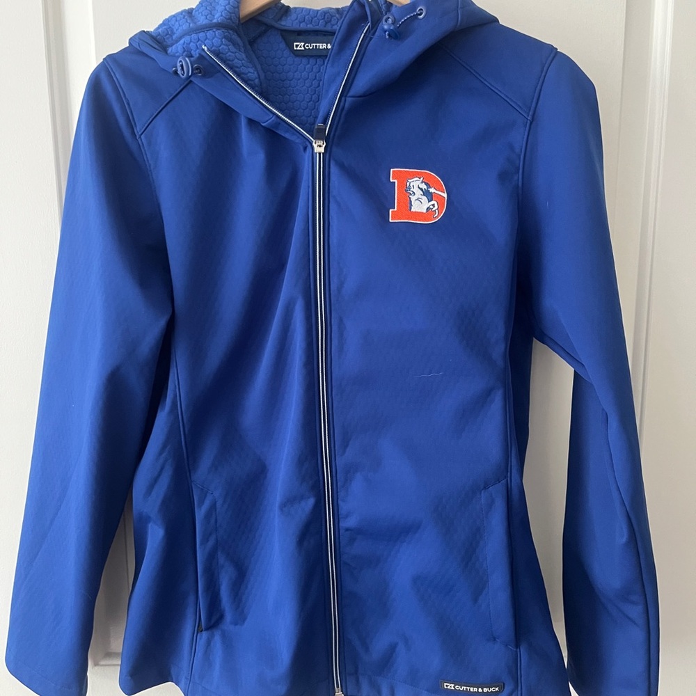 Vintage Broncos Logo Raincoat